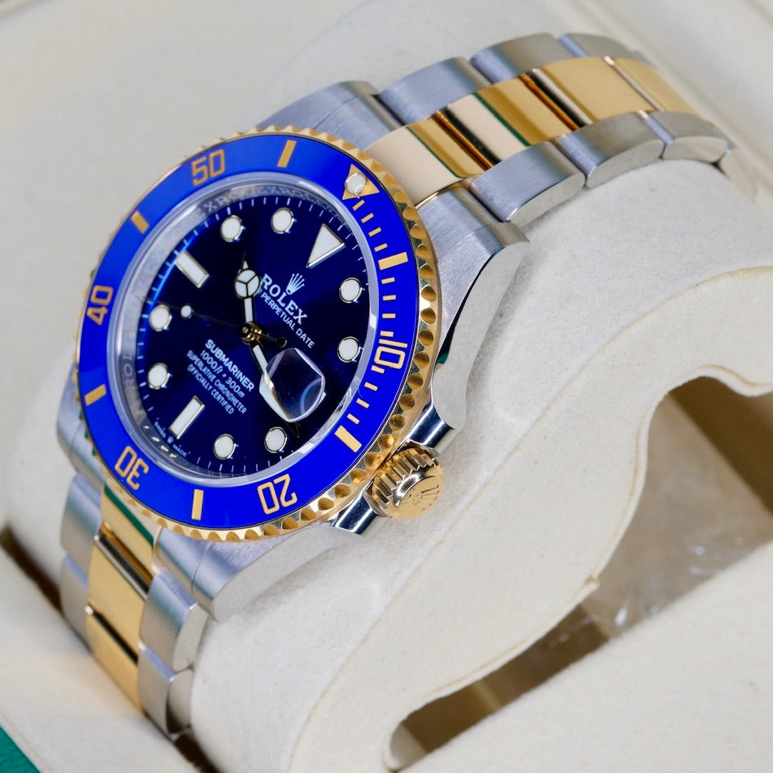 Rolex Submariner Date 126613LB “BLUESY” Blue Dial Blue Bezel Two-Tone Yellow Gold & Steel 41mm 2021
