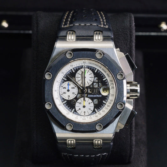 Audemars Piguet Royal Oak Offshore Rubens Barrichello Ii 26078IO.OO.D001VS.01 Black Dial Titanium 44mm