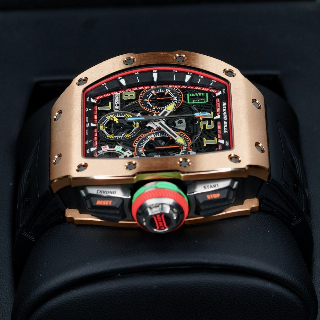 Richard Mille RM65-01 CA RG Skeleton Rose Gold Chronograph 2025