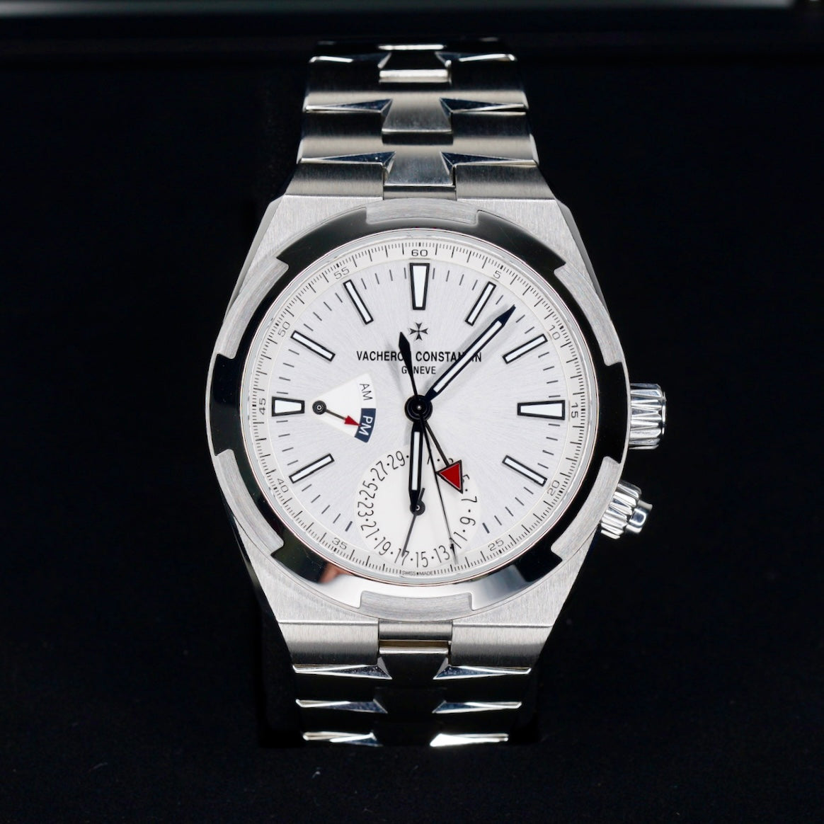 Vacheron Constantin Overseas Dual Time Dial 7920V/210A-B333 Silver Dial Stainless Steel 41mm