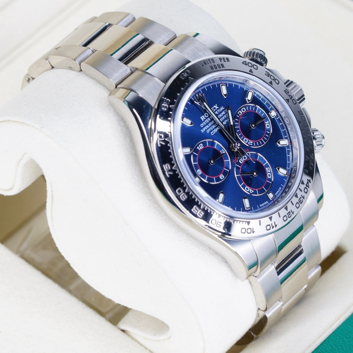 Rolex Daytona 116509 Blue Dial White Gold 40mm 2020