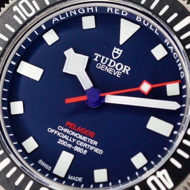 Tudor Pelagos 25707KN “RED BULL” Blue Dial Carbon Case Textile Strap 42mm 2023