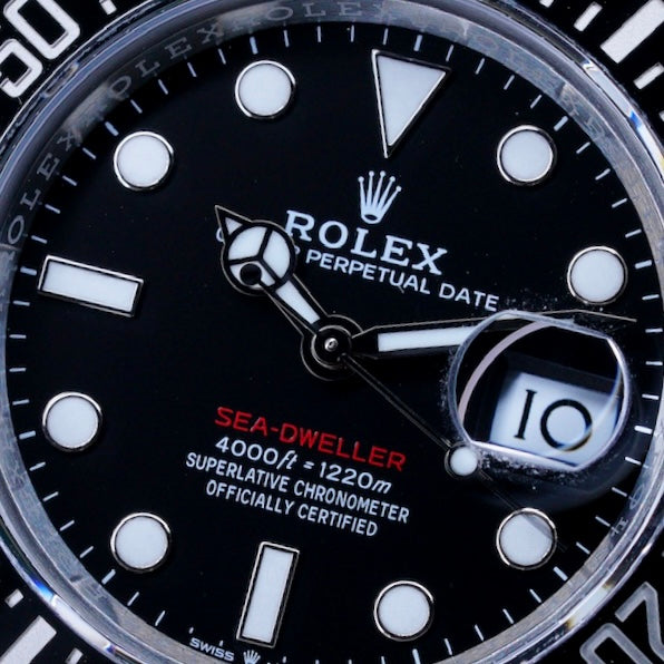 Rolex NEW 2025 Sea-Dweller 126600 “50TH ANNIVERSARY” Black Dial Red Letters Stainless Steel 43mm
