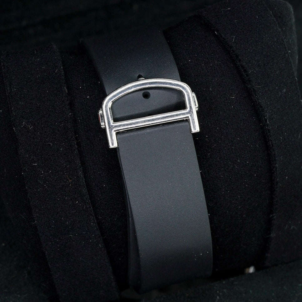 Cartier Santos De Cartier 4072/WSSA0039 Black Dial DLC