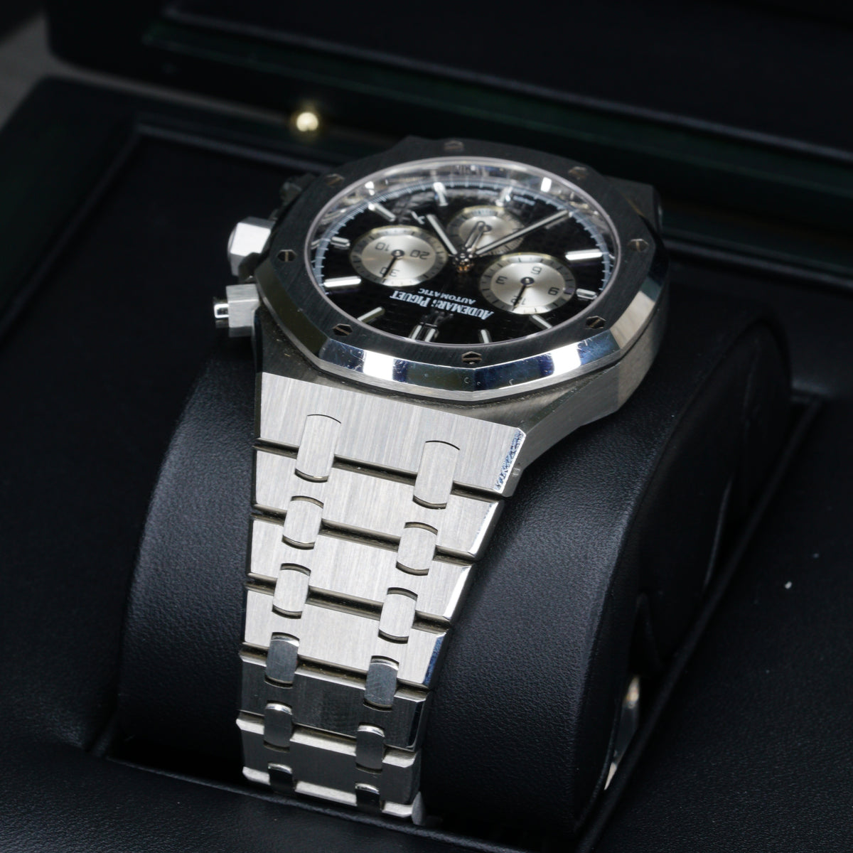 Audemars Piguet Royal Oak 26331ST.OO.1220ST.02 “BLACK OAK” Black Dial Stainless Steel 41mm