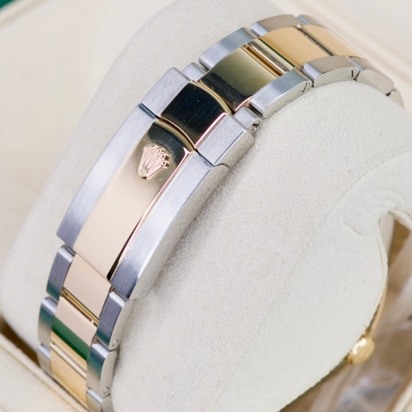 Rolex Datejust II 116333 “CHAMPAGNE” Two-Tone Yellow Gold & Steel Champagne Dial 41mm