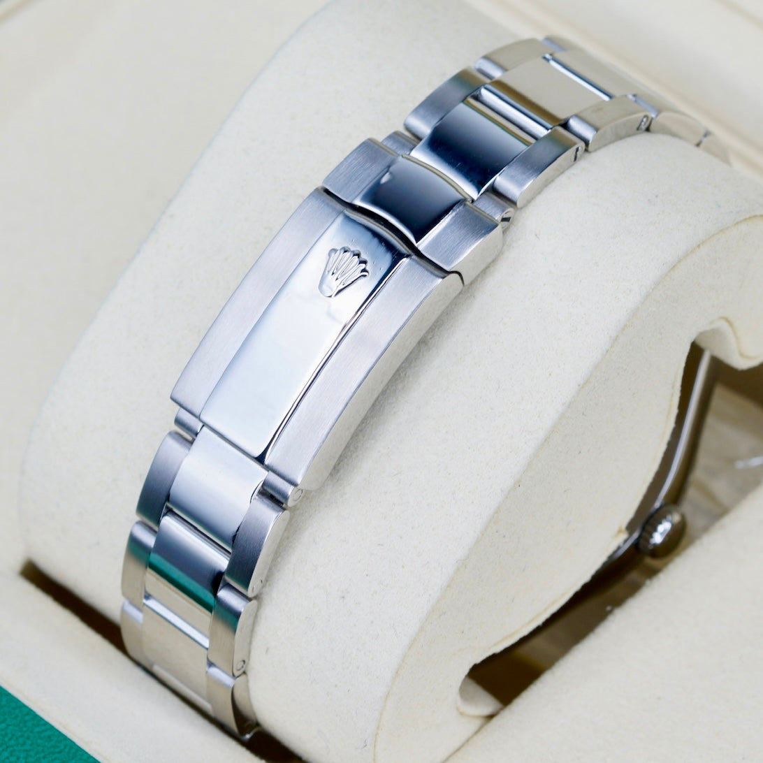 Rolex Datejust II 116334 Silver Diamond Dial Stainless Steel 41mm