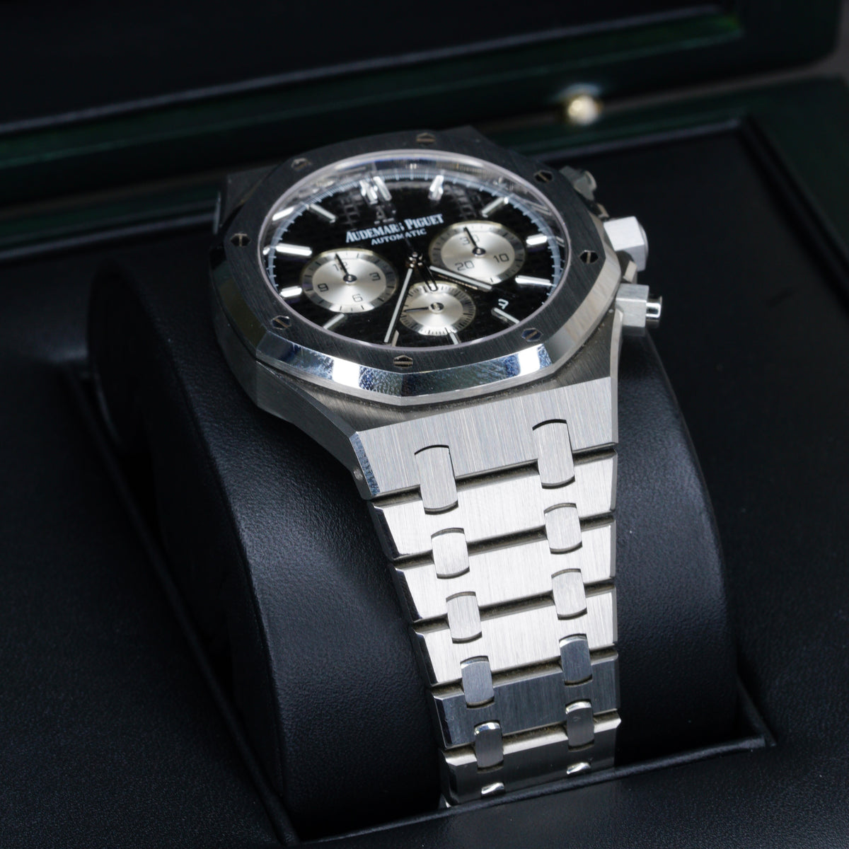Audemars Piguet Royal Oak 26331ST.OO.1220ST.02 “BLACK OAK” Black Dial Stainless Steel 41mm