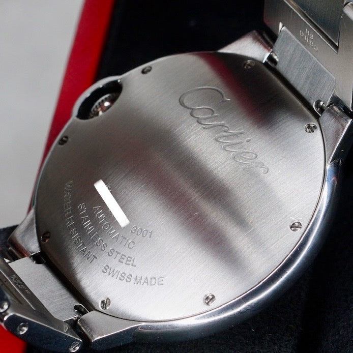 Cartier Ballon Bleu 3001 White Dial Stainless Steel 42mm