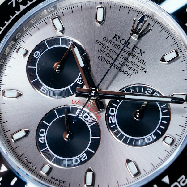 Rolex Daytona 116519LN “GHOST” Grey Dial White Gold Oysterflex 40mm 2021