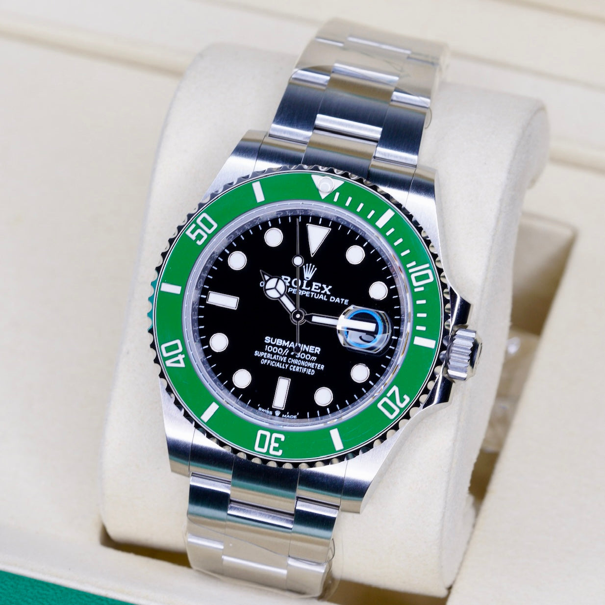 Rolex NEW 2025 Submariner Date 126610LV “STARBUCKS” Black Dial Green Bezel Stainless Steel 41mm