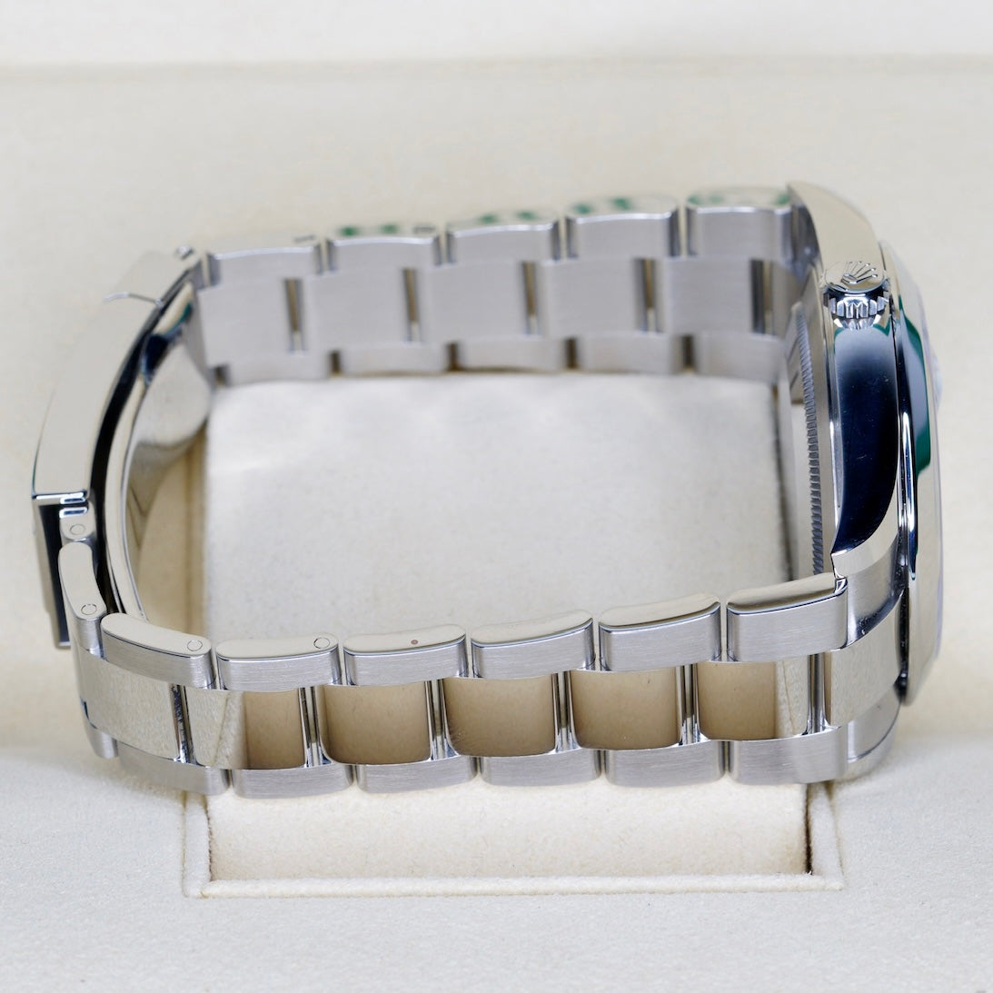 Rolex Datejust 126300 “WIMBLEDON” Grey Green Roman Dial Stainless Steel Smooth Bezel Oyster 41mm 2024