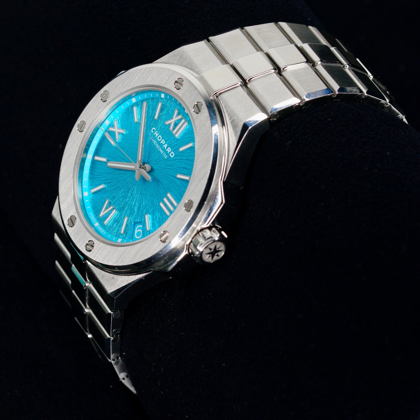 Chopard Alpine Eagle 298600-3016 “MARITIME BLUE” Turquoise Dial Stainless Steel 40mm