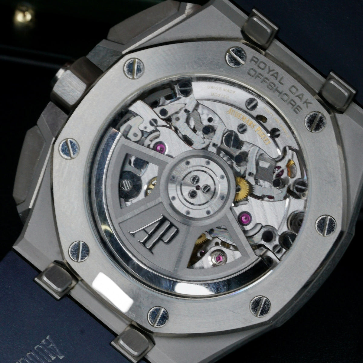 Audemars Piguet Royal Oak Offshore 26420IO.OO.A009CA.01 Grey Dial Blue Sub Dials Titanium