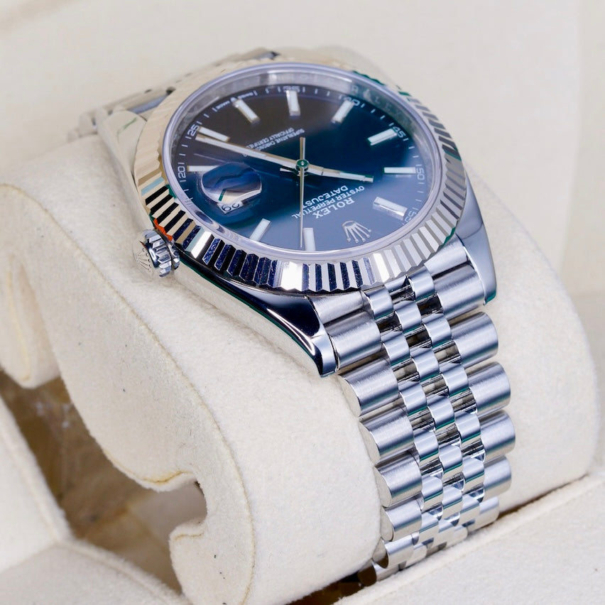 Rolex Datejust 126334 Blue Stick Dial Stainless Steel Jubilee 41mm