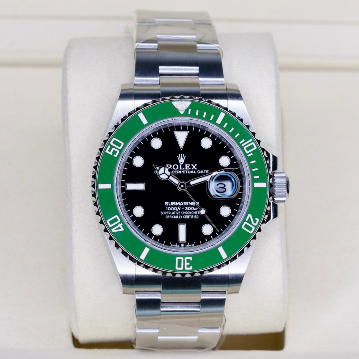 Rolex NEW 2025 Submariner Date 126610LV “STARBUCKS” Black Dial Green Bezel Stainless Steel 41mm