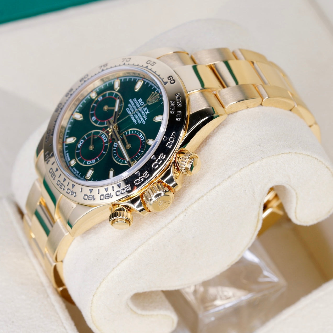 Rolex Daytona 116508 “JOHN MAYER” Green Dial Yellow Gold 40mm 2017