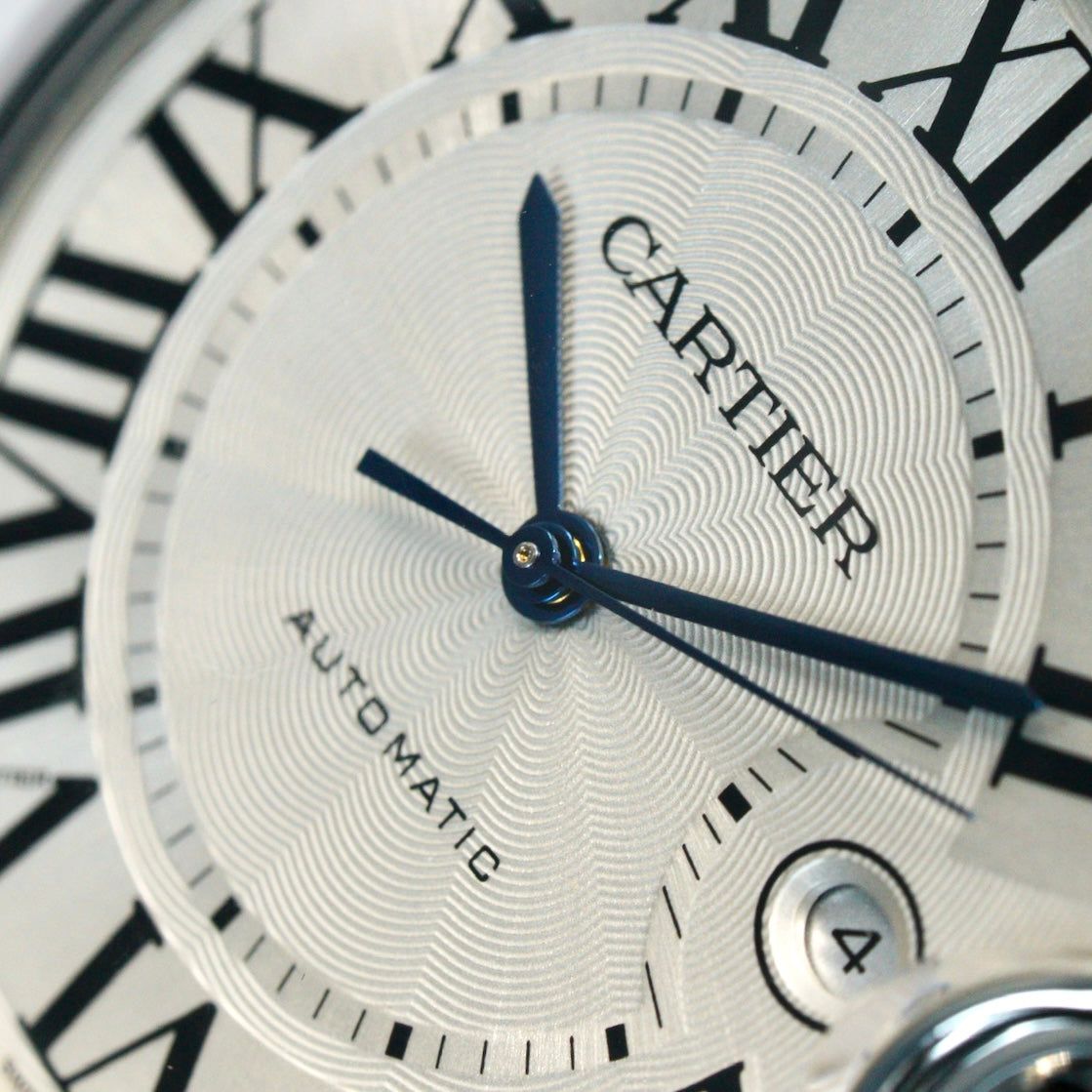 Cartier Ballon Bleu 3001 White Dial Stainless Steel 42mm