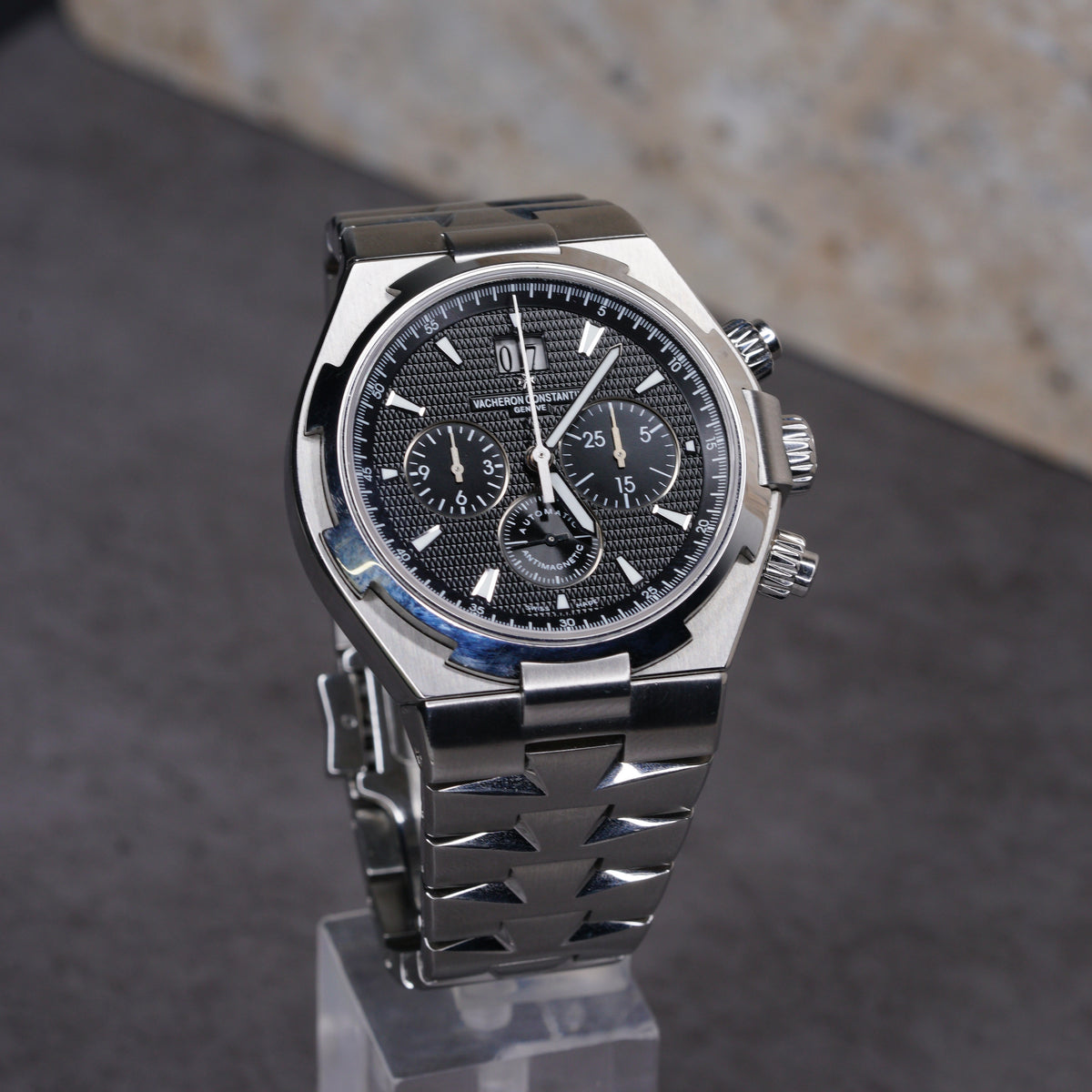 Vacheron Constantin Overseas 49150/B01A-9097 “BLACK SEA” Stainless Steel Chronograph 42mm