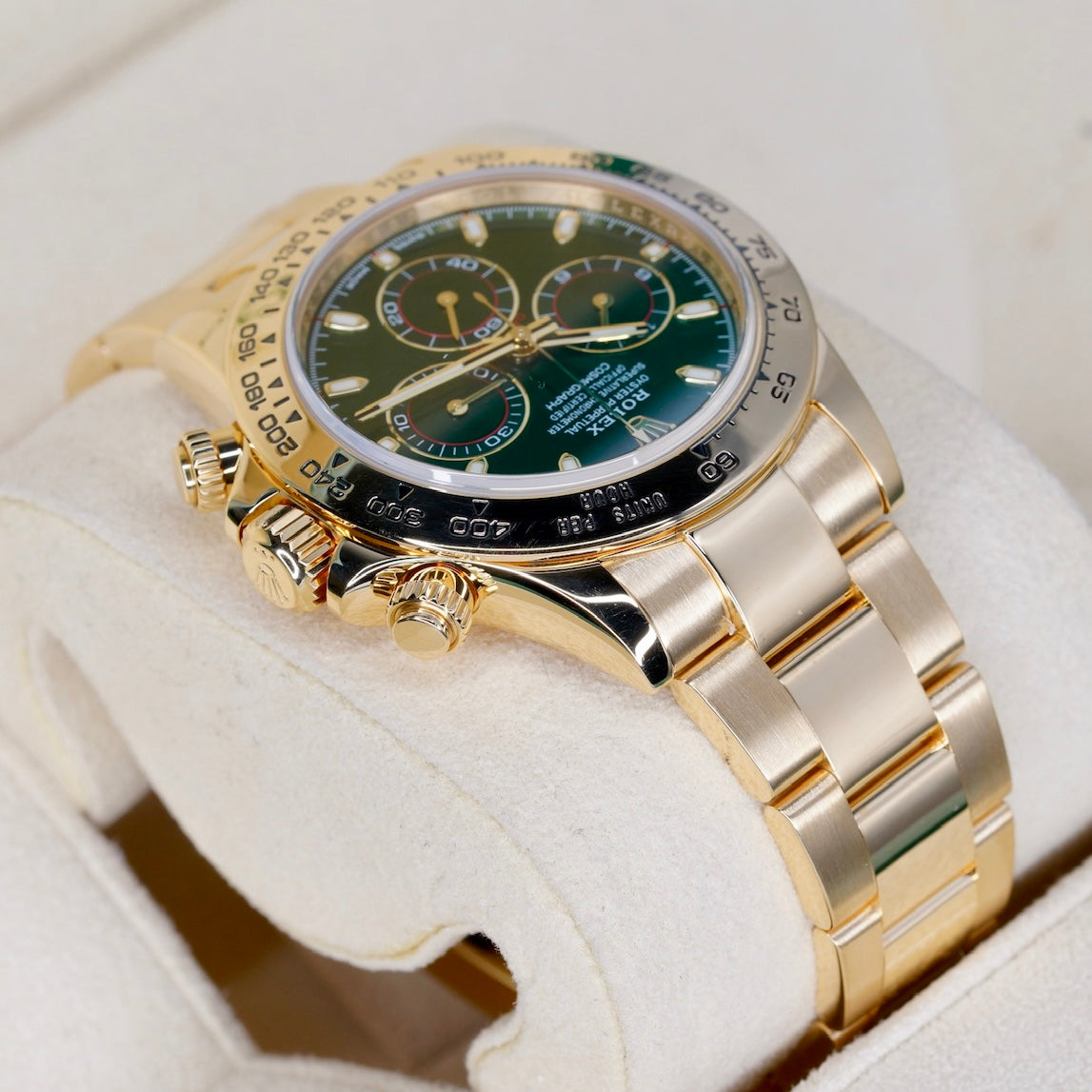 Rolex Daytona 116508 “JOHN MAYER” Green Dial Yellow Gold 40mm 2017