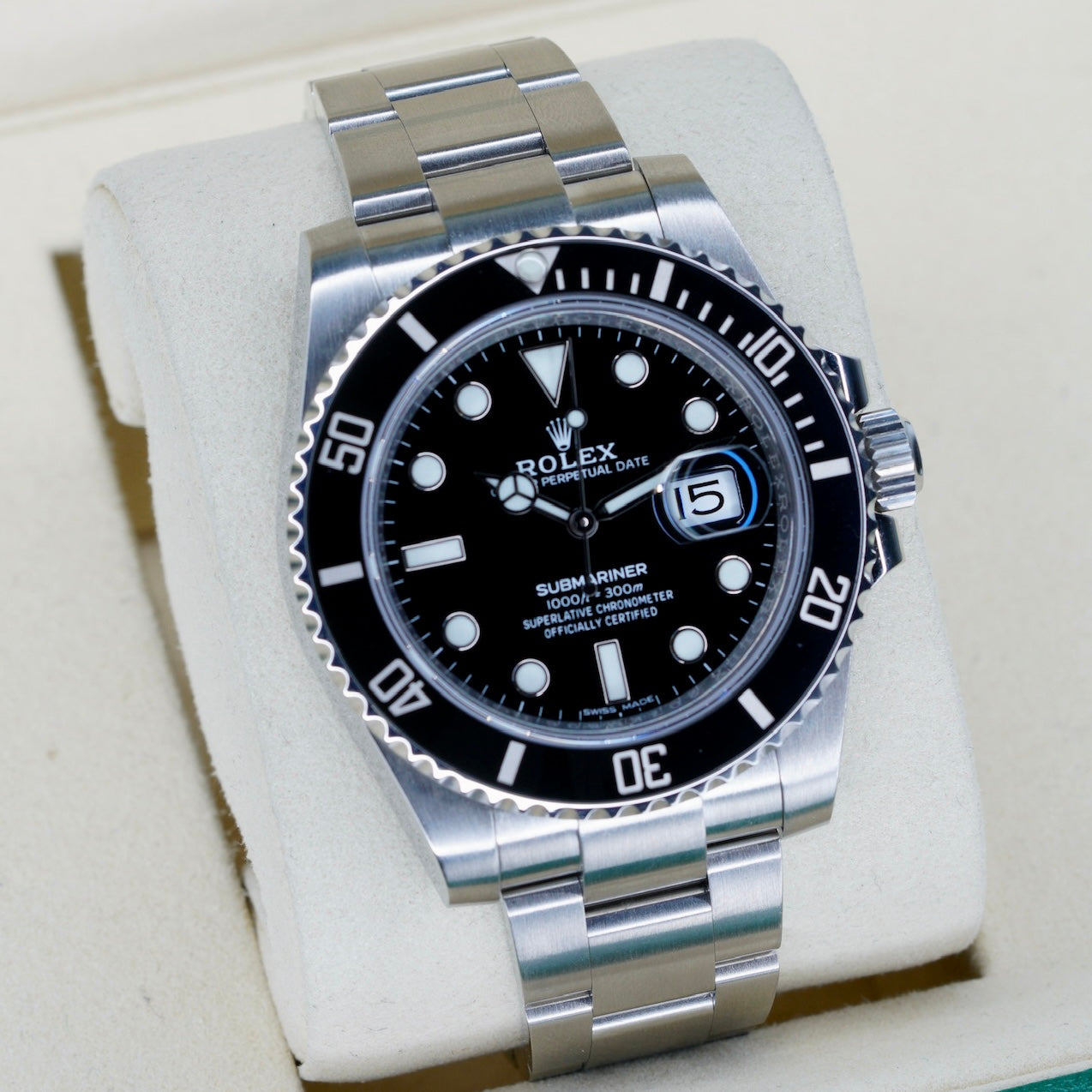 Rolex Submariner Date 116610LN Black Dial Stainless Steel Year of Transition 40mm 2020