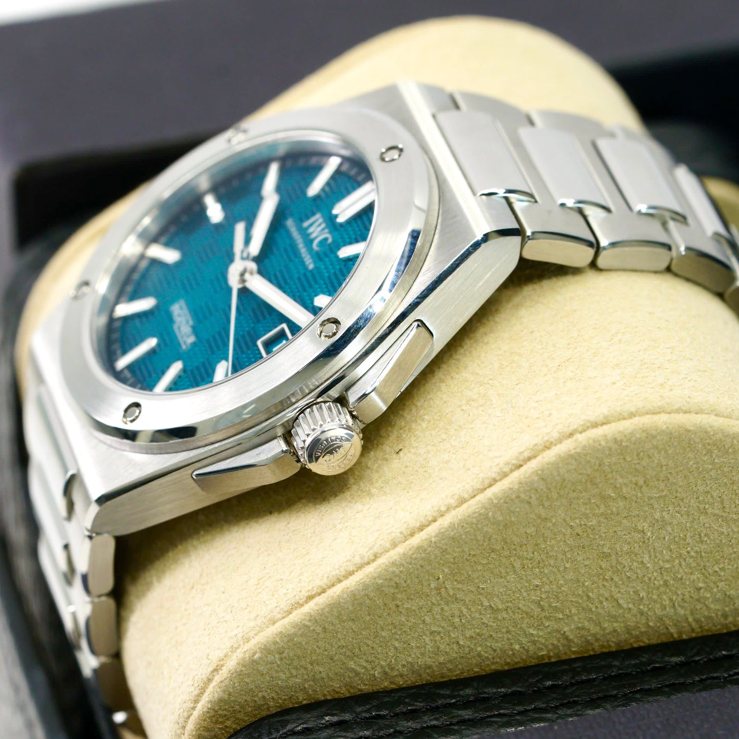 IWC Ingenieur IW328903 Aqua Green Dial Stainless Steel 40mm