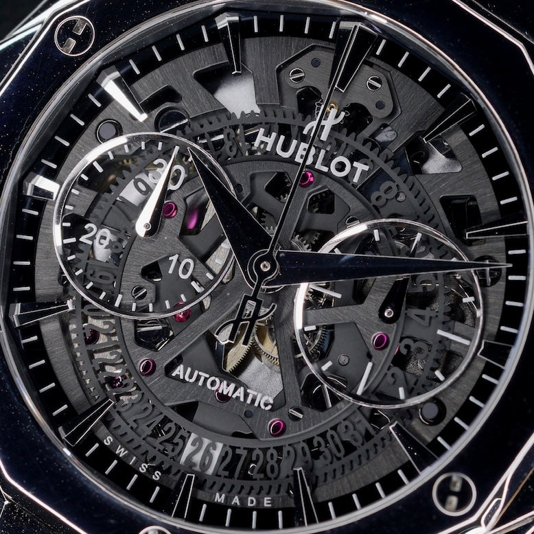 Hublot Classic Fusion Aerofusion 525.NX.0170.RX.ORL18 “ORLINSKI” Skeleton Dial Titanium 45mm