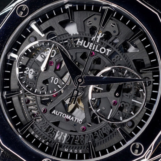 Hublot Classic Fusion Aerofusion 525.NX.0170.RX.ORL18 “ORLINSKI” Skeleton Dial Titanium 45mm