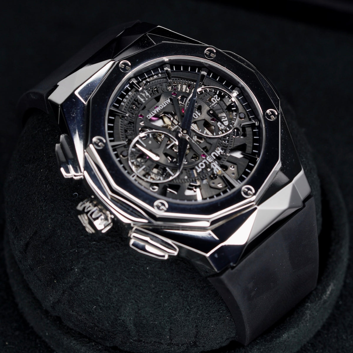 Hublot Classic Fusion Aerofusion 525.NX.0170.RX.ORL18 “ORLINSKI” Skeleton Dial Titanium 45mm