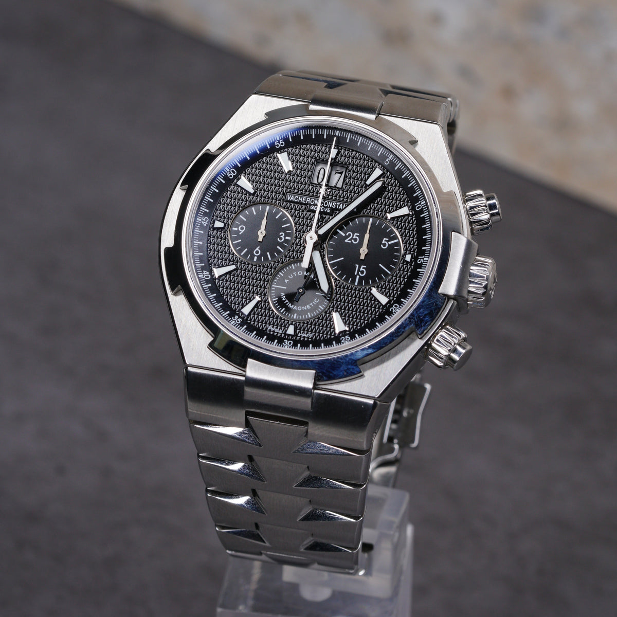 Vacheron Constantin Overseas 49150/B01A-9097 “BLACK SEA” Stainless Steel Chronograph 42mm