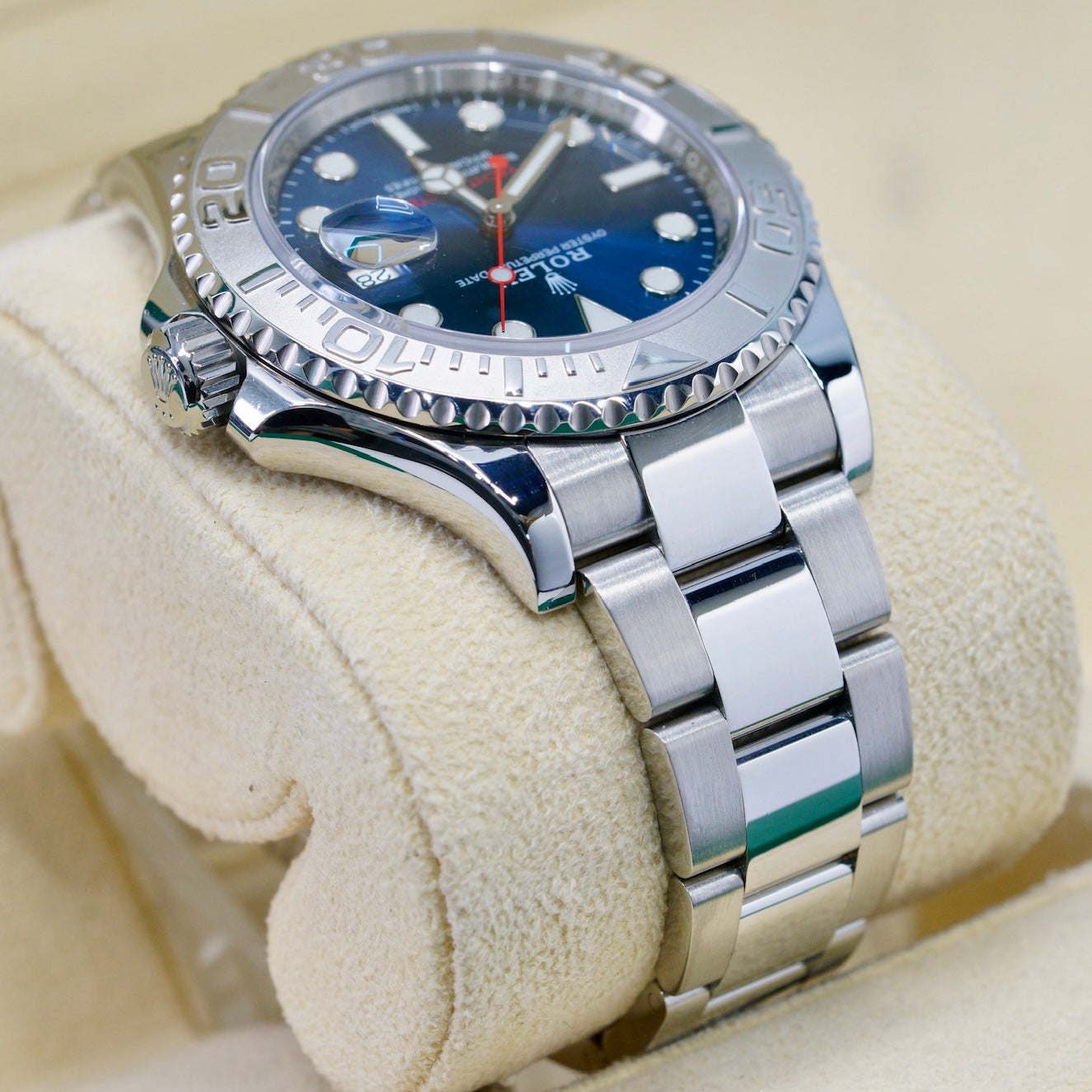 Rolex Yacht-Master 116622 Platinum Bezel Blue Dial 40mm