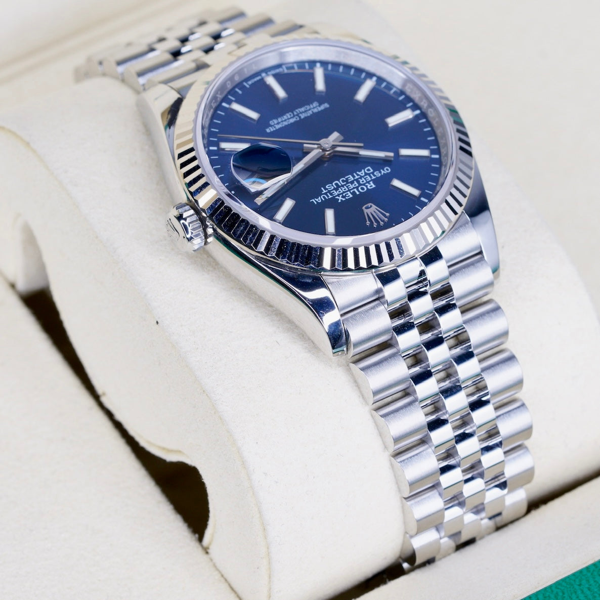Rolex Datejust 126234 Blue Stick Dial Stainless Steel 36mm 2022