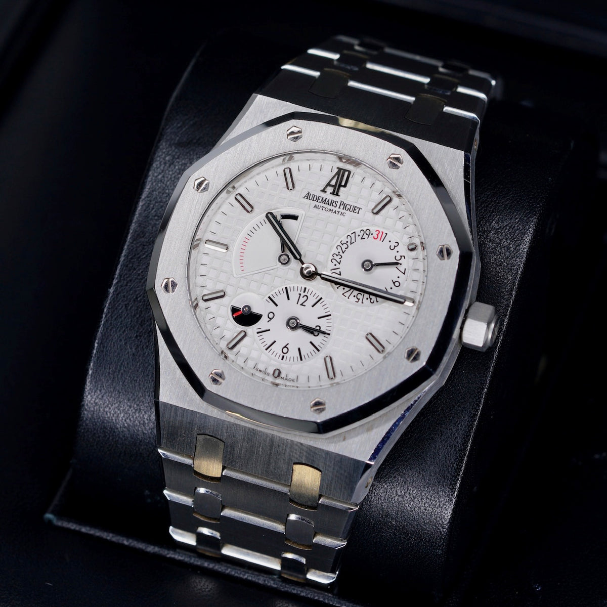 Audemars Piguet Royal Oak 26120ST.OO.1220ST.01 “DUAL TIME” White Dial Stainless Steel 39mm 2015