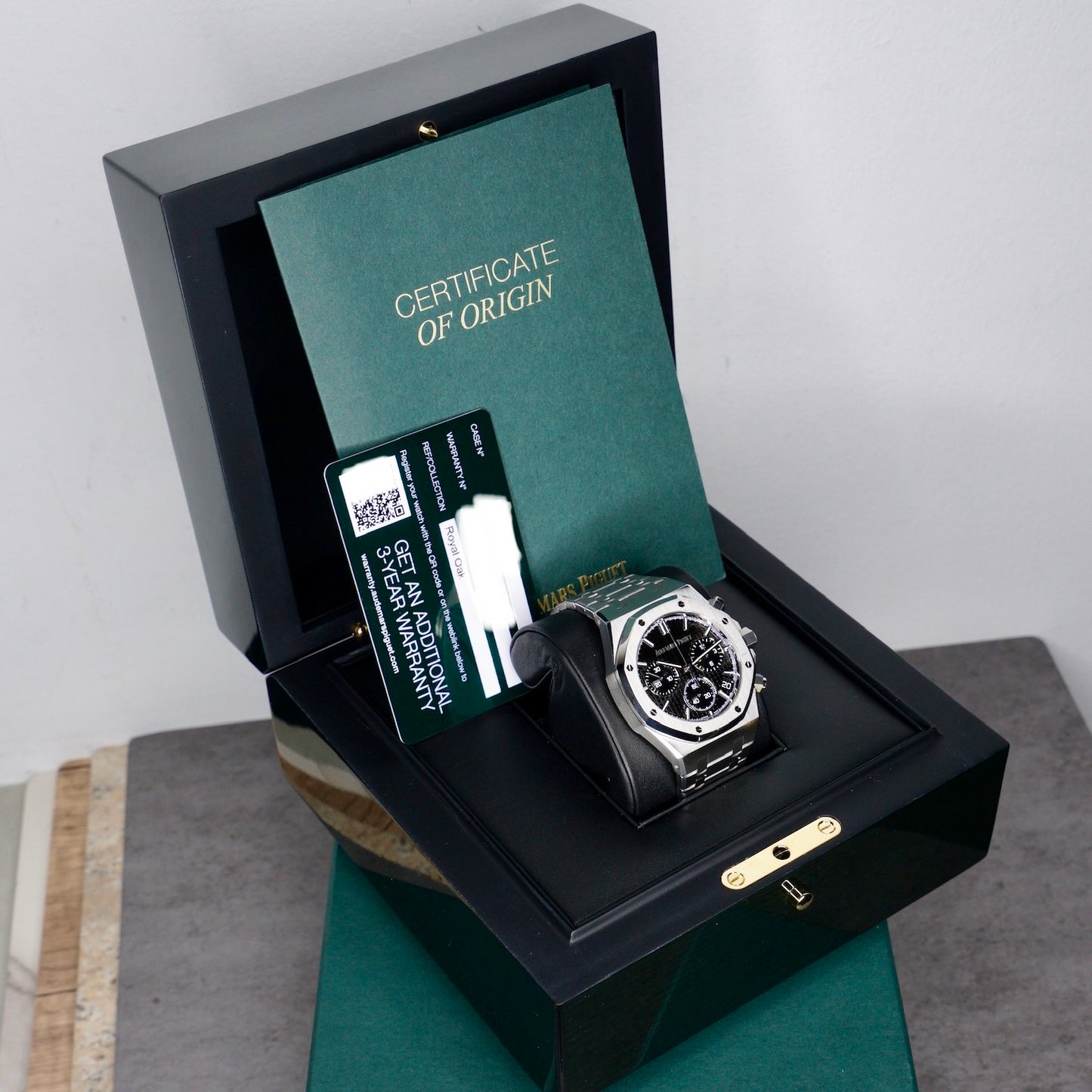 Audemars Piguet Royal Oak 26240ST.OO.1320ST.06 “50TH ANNIVERSARY” Black Dial Stainless Steel 41mm