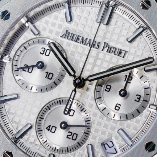 Audemars Piguet Royal Oak 26240ST White Dial Stainless Steel Chronograph 41mm