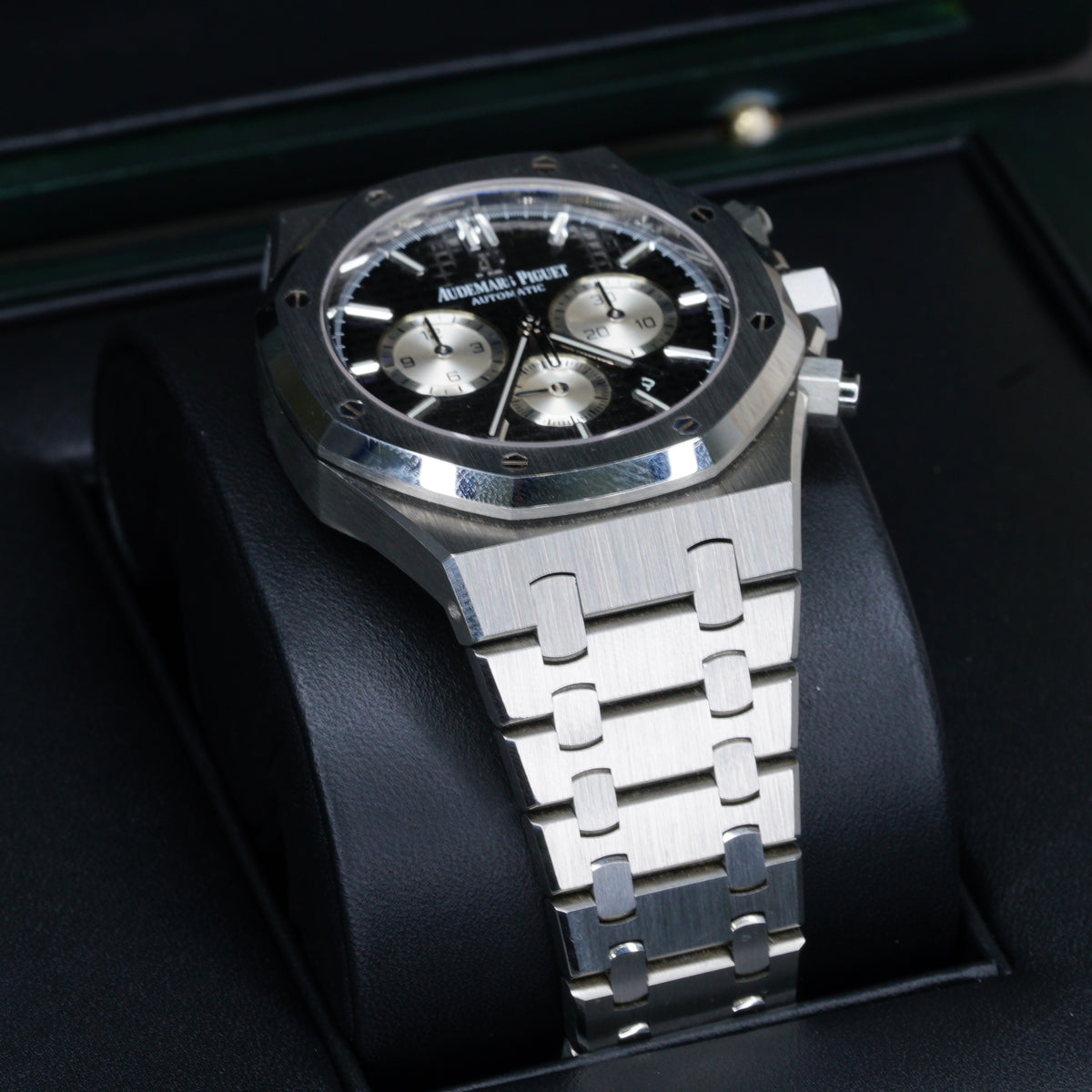 Audemars Piguet Royal Oak 26331ST.OO.1220ST.02 “BLACK OAK” Black Dial Stainless Steel 41mm