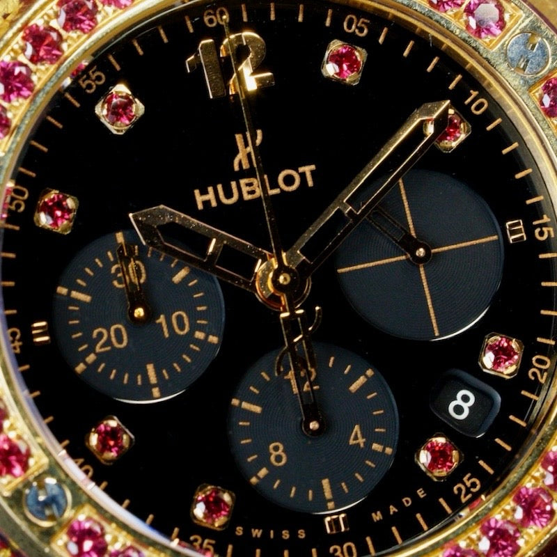 Hublot Big Bang “GOLD LINEN” Chronograph Limited Edition 200 PCS 41mm