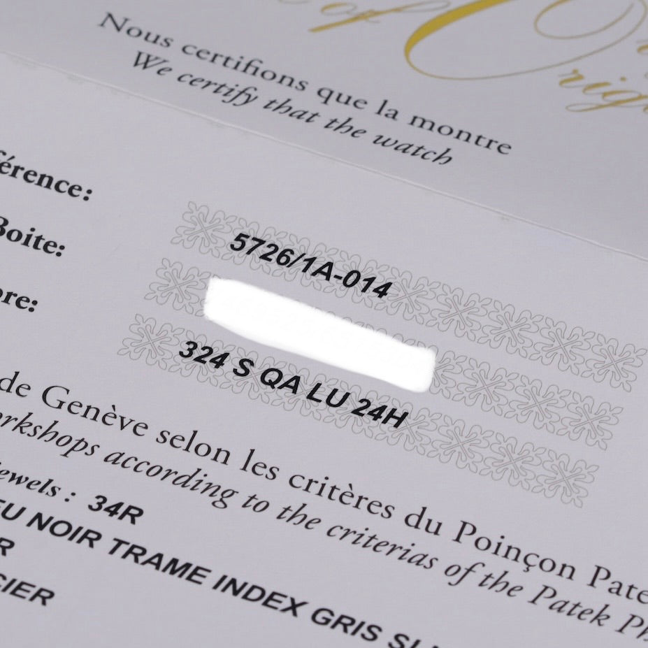 Patek Philippe Nautilus 5726/1A-014 Blue Dial Stainless Steel 2022