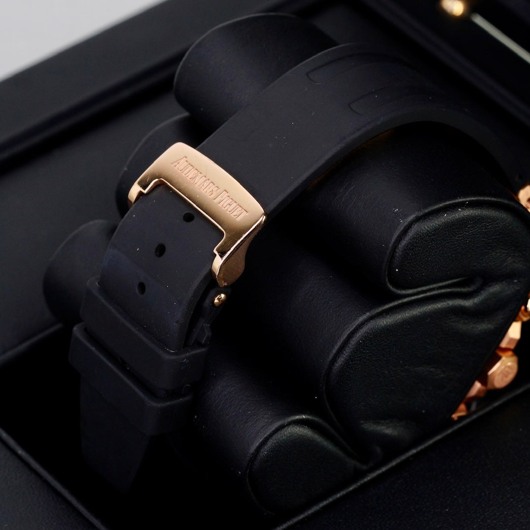 Audemars Piguet Royal Oak 26331OR.OO.D821CR.01 “CHOCOLATE” Brown Dial Rose Gold Chronograph 41mm