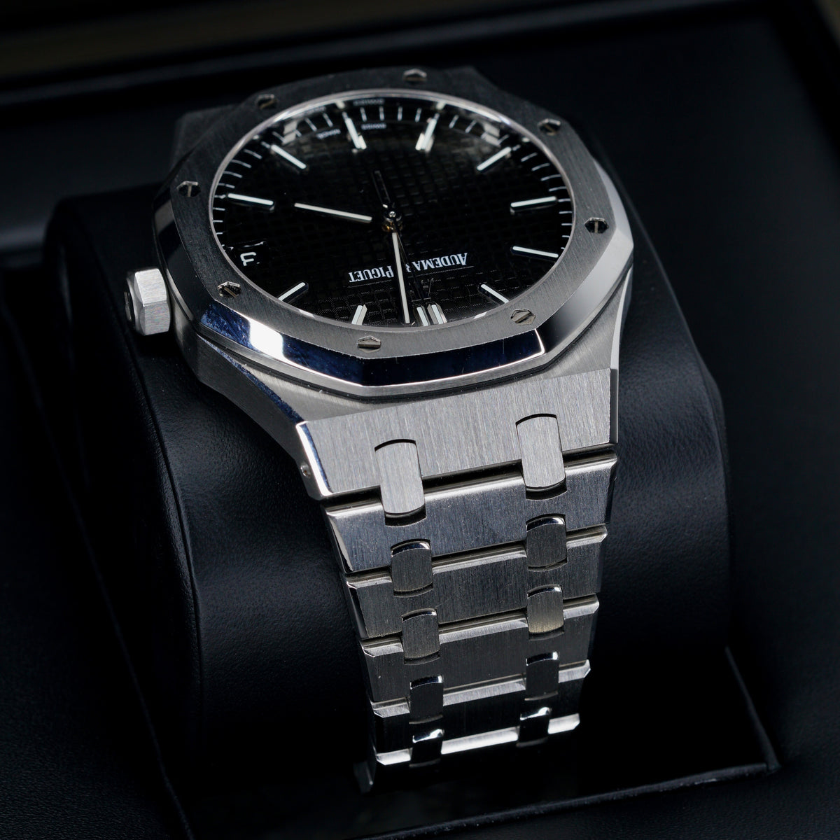 Audemars Piguet Royal Oak 15500ST.OO.1220ST.03 “BLACK OAK” Black Dial Stainless Steel 41mm