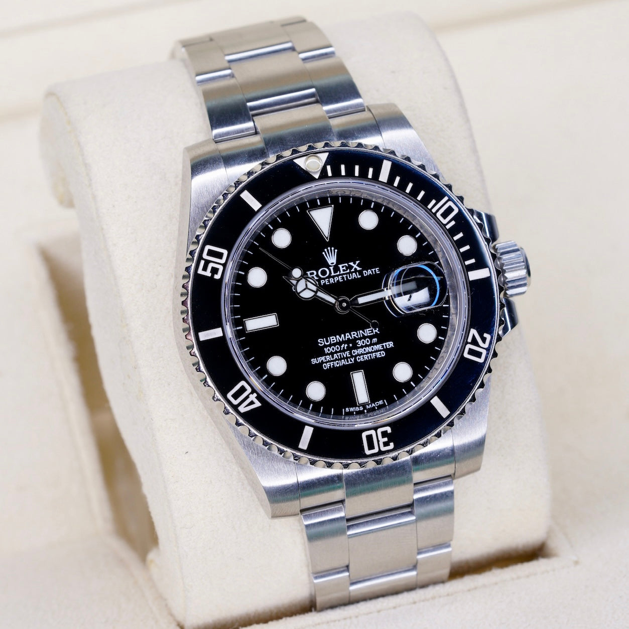 Rolex Submariner Date 116610LN Black Dial Black Bezel Stainless Steel 40mm 2011