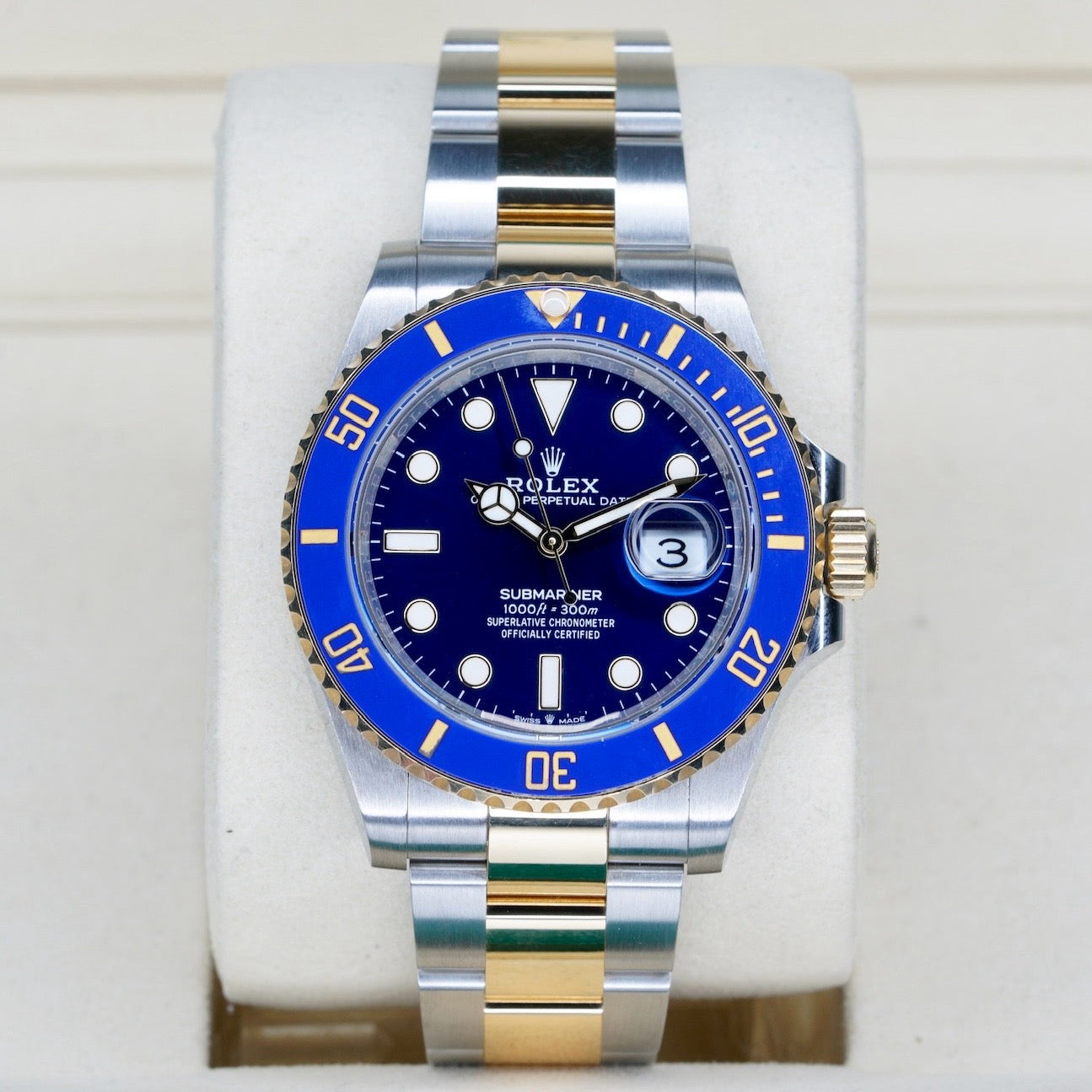 Rolex Submariner Date 126613LB “BLUESY” Blue Dial & Bezel Two-Tone Yellow Gold & Steel 41mm 2025