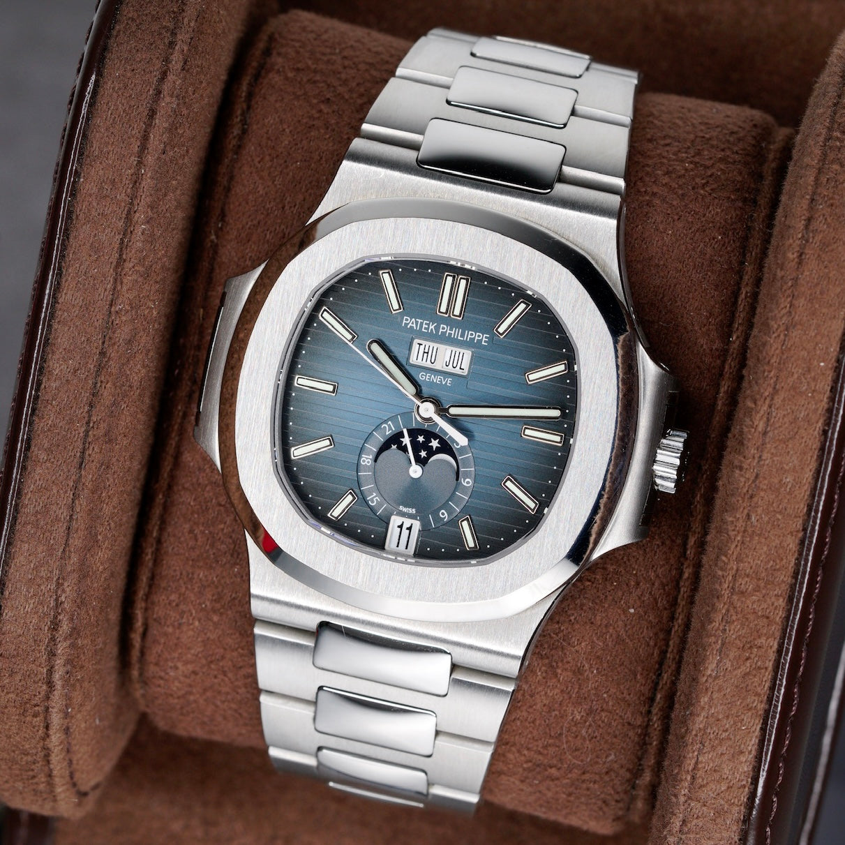 Patek Philippe Nautilus 5726/1A-014 Blue Dial Stainless Steel 2022
