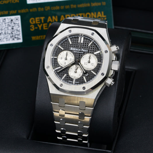 Audemars Piguet Royal Oak 26331ST.OO.1220ST.02 “BLACK OAK” Black Dial Stainless Steel 41mm