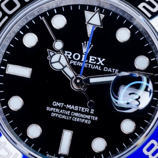 Rolex GMT-Master II 126710BLNR "BATGRIL" Black Dial Black & Blue Bezel Stainless Steel Jubilee 40mm 2020