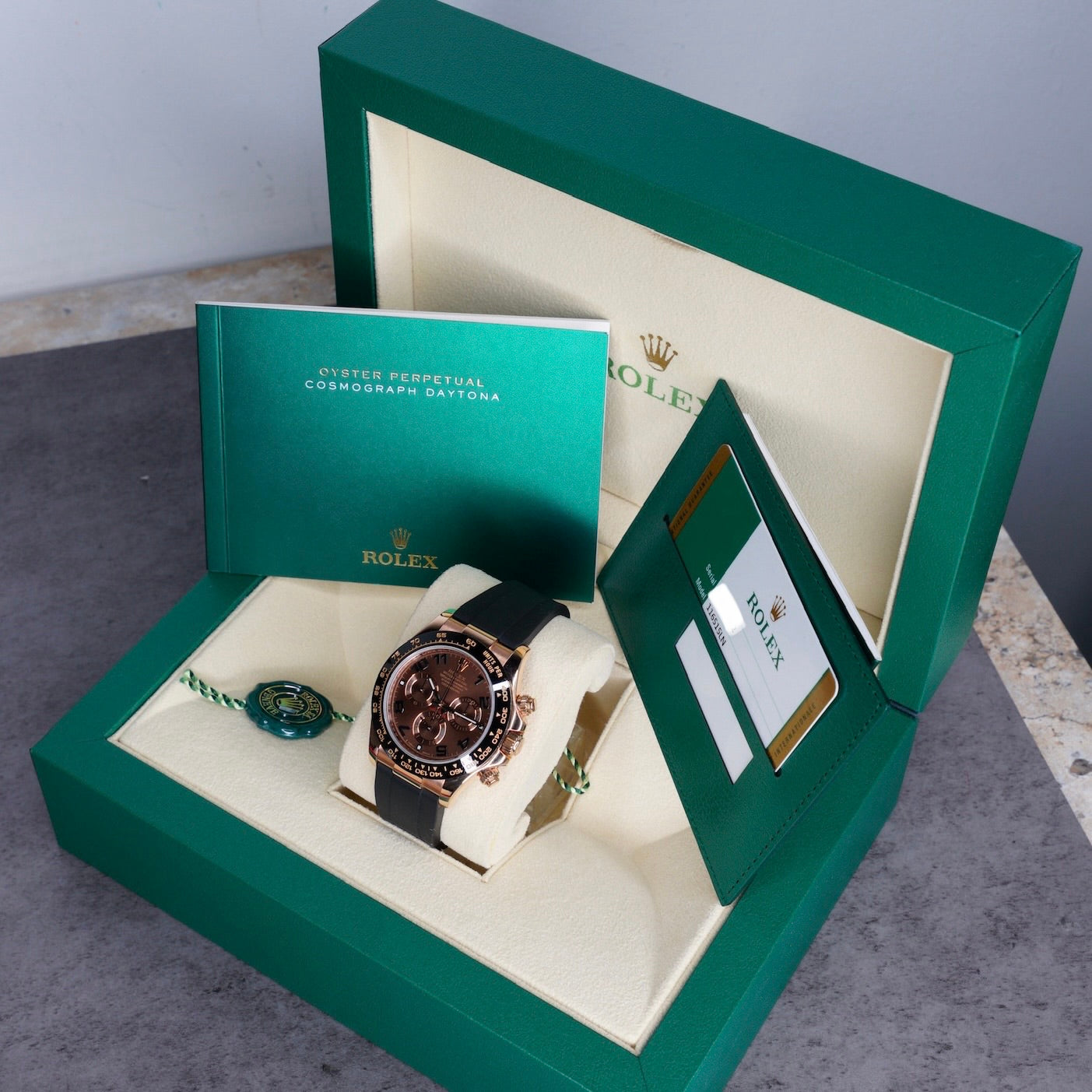 Rolex Daytona 116515LN “CHOCO ARABIC” Brown Arabic Dial Rose Gold 40mm 2016