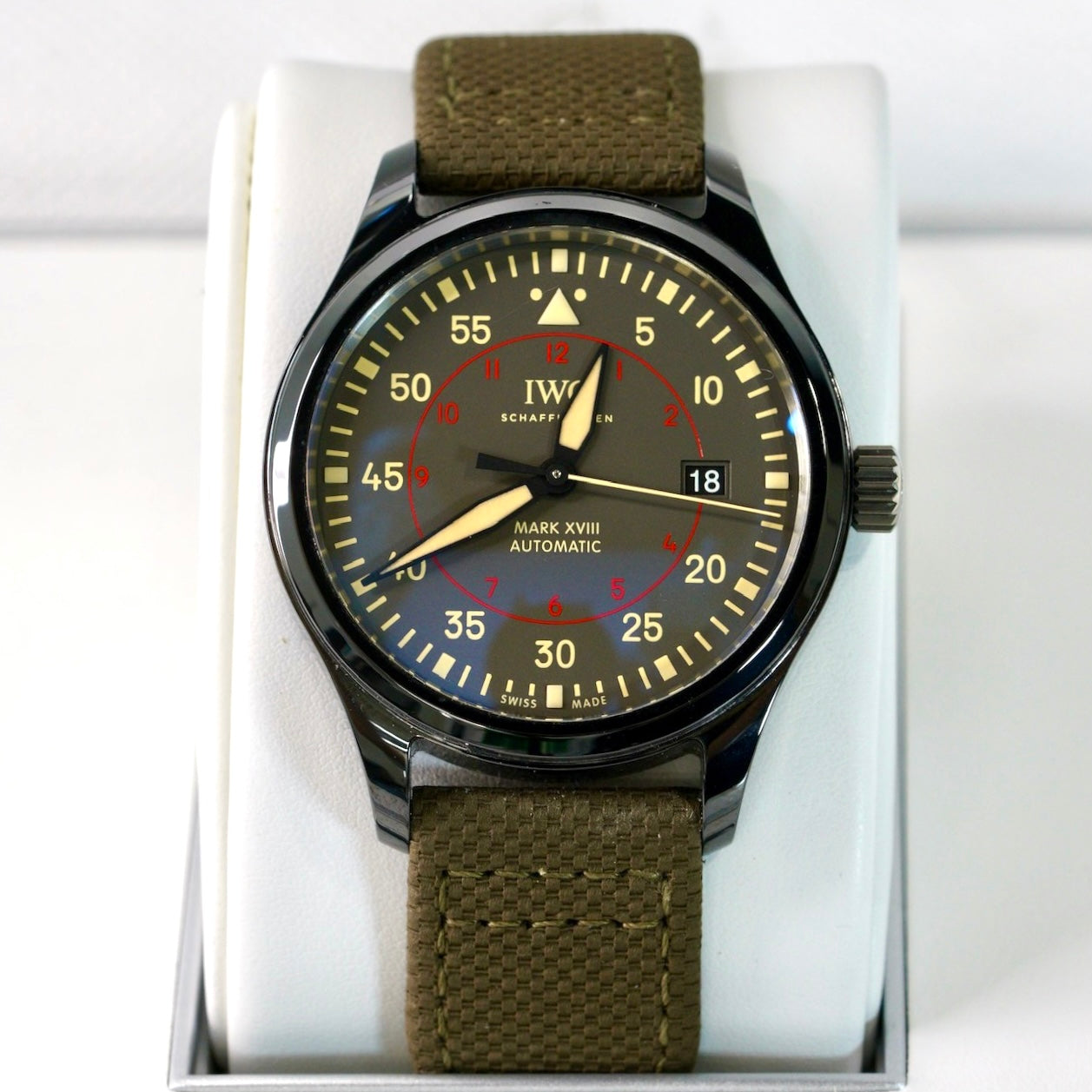 IWC Top Gun Miramar Mark XVIII IW324702 Grey Dial Ceramic 41mm