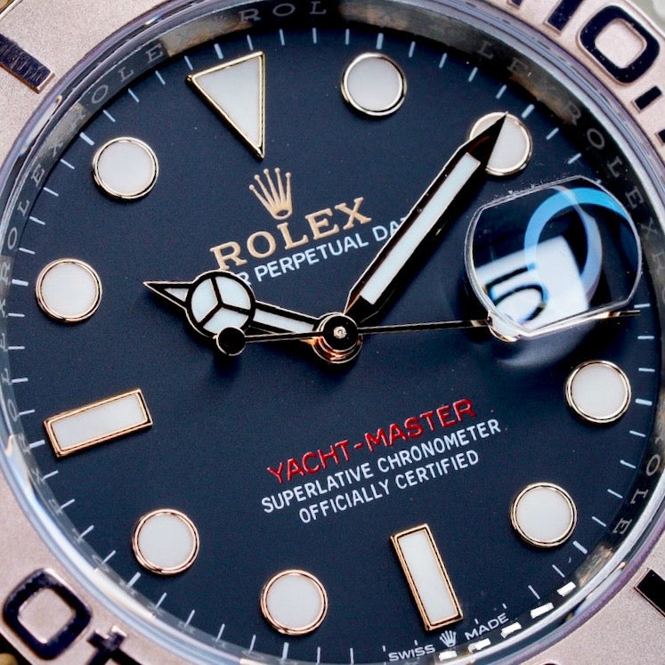 Rolex Yacht-Master 126621 Black Dial Two-Tone Rose Gold & Steel 40mm 2022