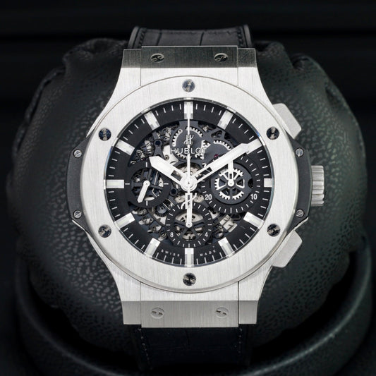 Hublot Big Bang Aero 311.SX.1170.GR  Skeleton Dial Stainless Steel 44mm 2016