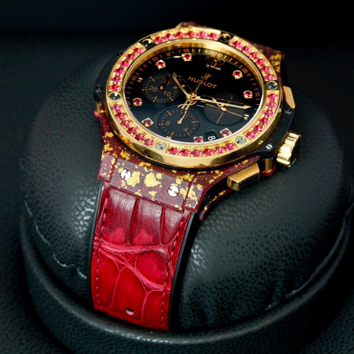 Hublot Big Bang “GOLD LINEN” Chronograph Limited Edition 200 PCS 41mm